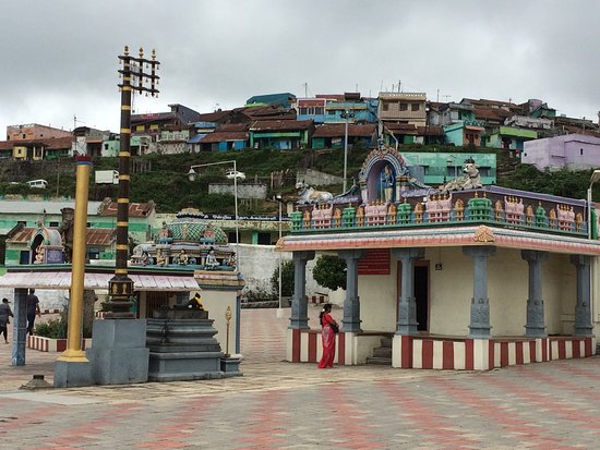 Kodaikanal's Quaint Villages & Their Local Attractions inside the temple entrance