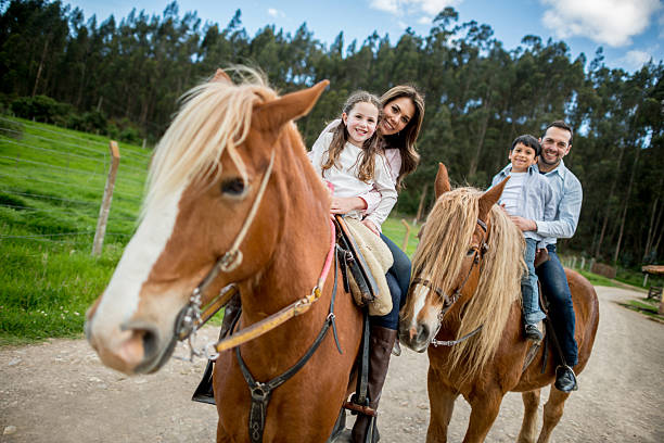 horse riding